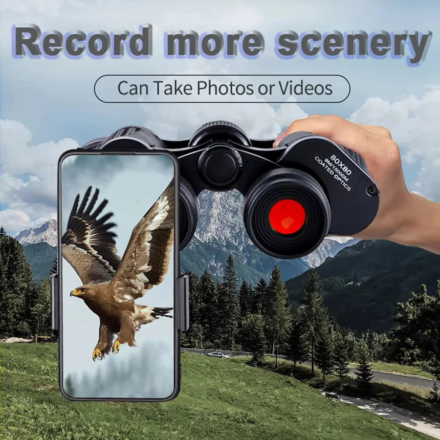 10x Magnification Compact Fog-Resistant Binoculars for Hiking – image 3