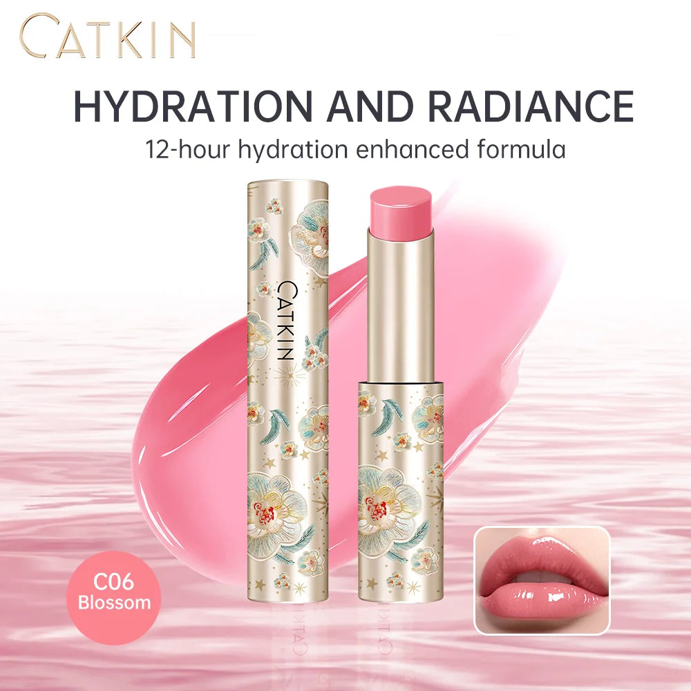 Glossy Hydrating Lip Balm Stick, 12-Hour Moisture