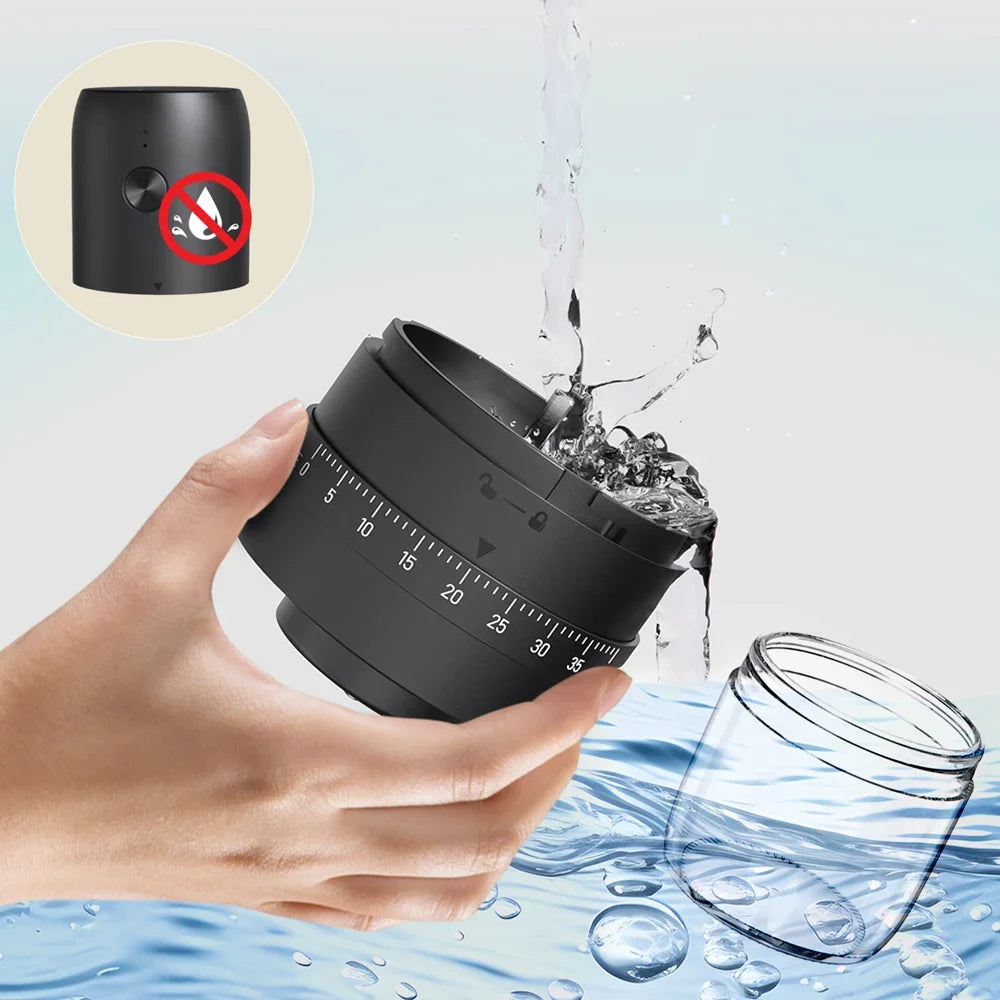 Portable Electric Coffee Bean Grinder with Adjustable 40 Gears – 5