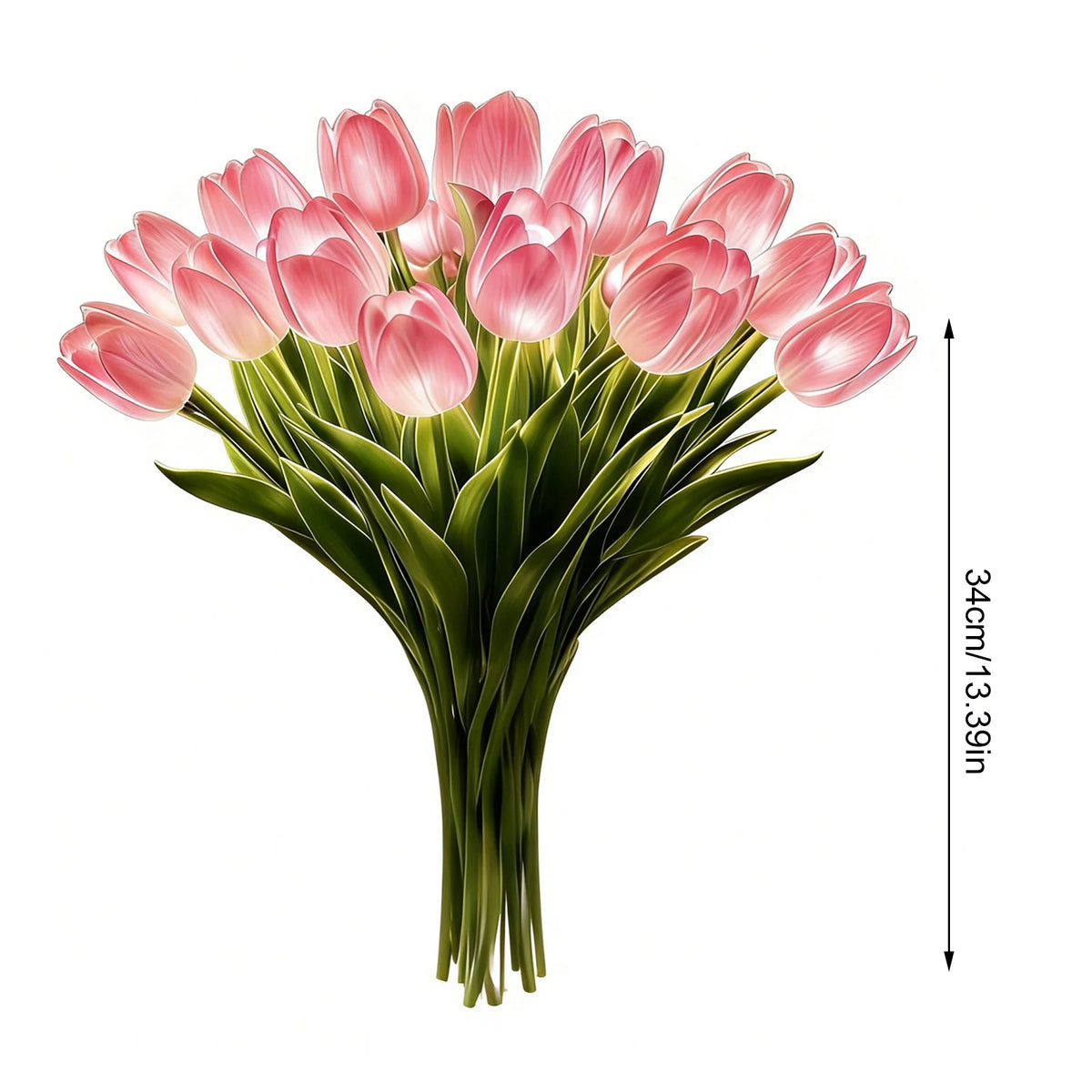 Set of 15 Tulip Lights with Warm Glow