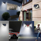Solar LED Motion Sensor Lights, 270° Wide Angle, IP65
