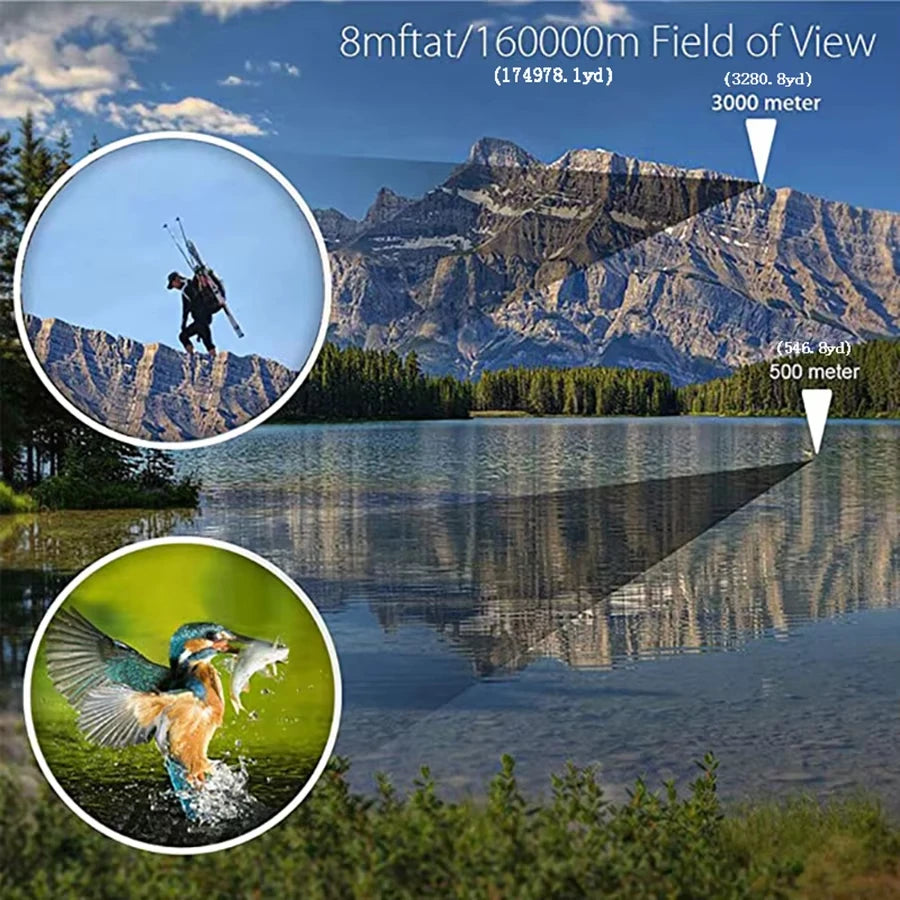 10x Magnification Compact Fog-Resistant Binoculars for Hiking – image 4