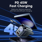 105W USB-C Car Charger with Retractable 4-in-1 Cable – 2