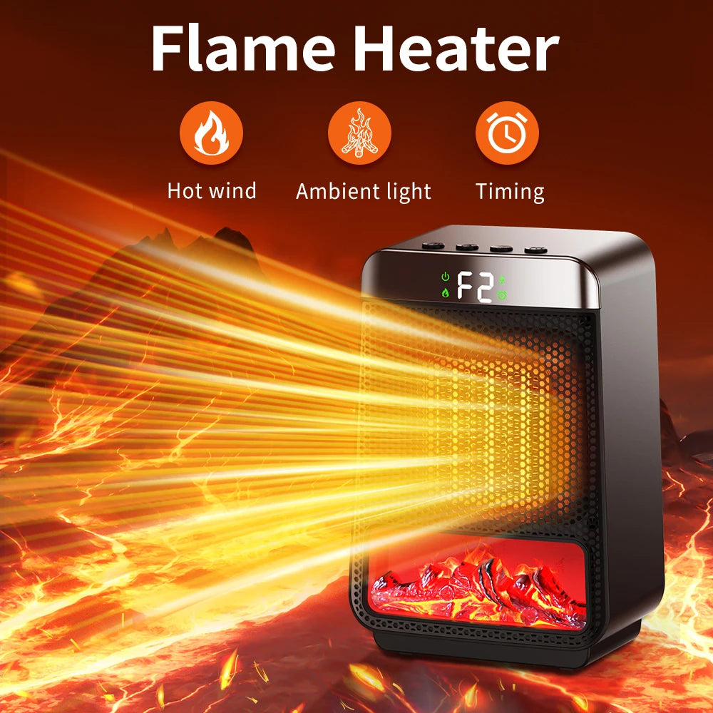 Portable Electric Ceramic Space Heater for Desk, Office & Home – 2