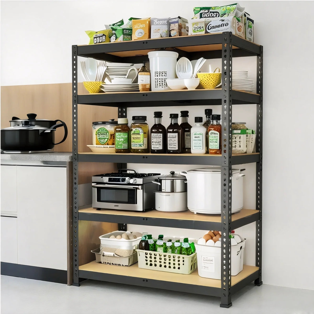 Heavy Duty Garage Shelving Storage Shelves 2000LBS Capacity